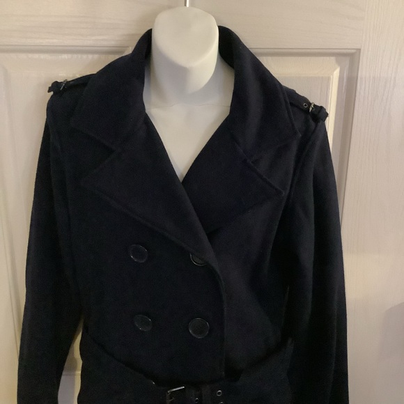 Peacoat - Old Navy brand peacoat, Navy color, size large - Picture 3 of 14
